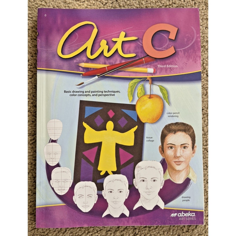 Lot of 25 Abeka 6th Grade Language Math History Health Science Art Teacher Guide - Picture 8 of 13